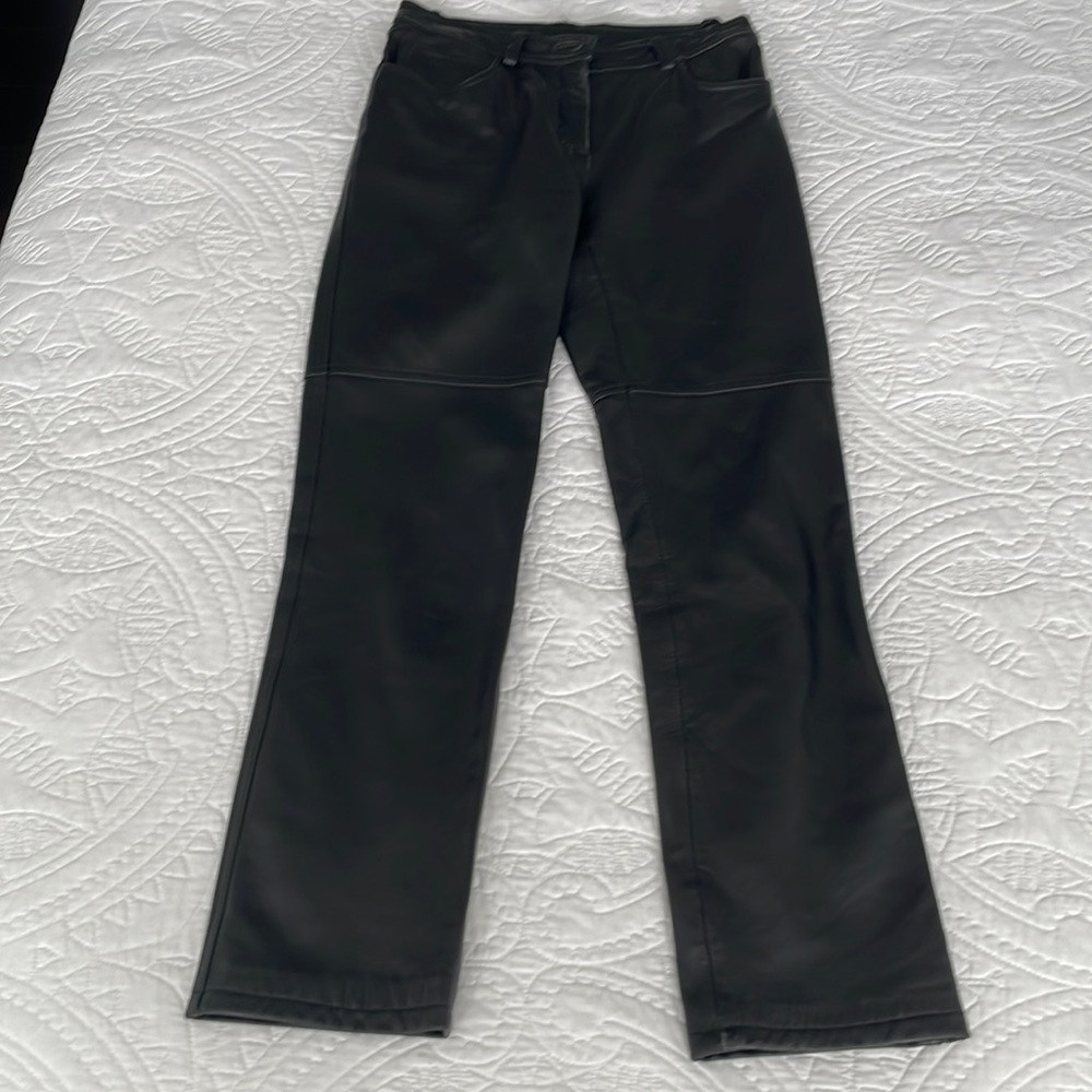 Rampage 5 Pocket Jean Leather Pants Size 3